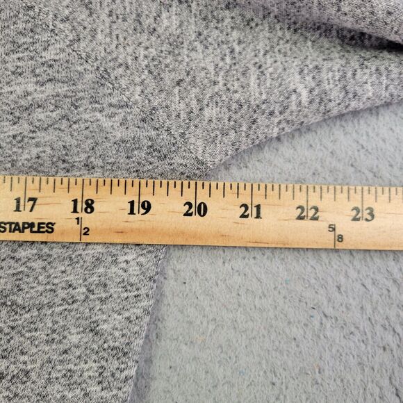 Volcom Sweater Womens M Medium Gray Pullover Sweatshirt Skateboarding Casual - Picture 7 of 8